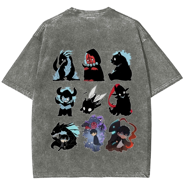 Unisex Anime Inspired Vintage T-Shirt