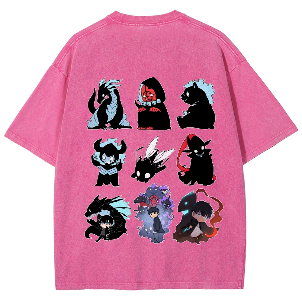 Unisex Anime Inspired Vintage T-Shirt