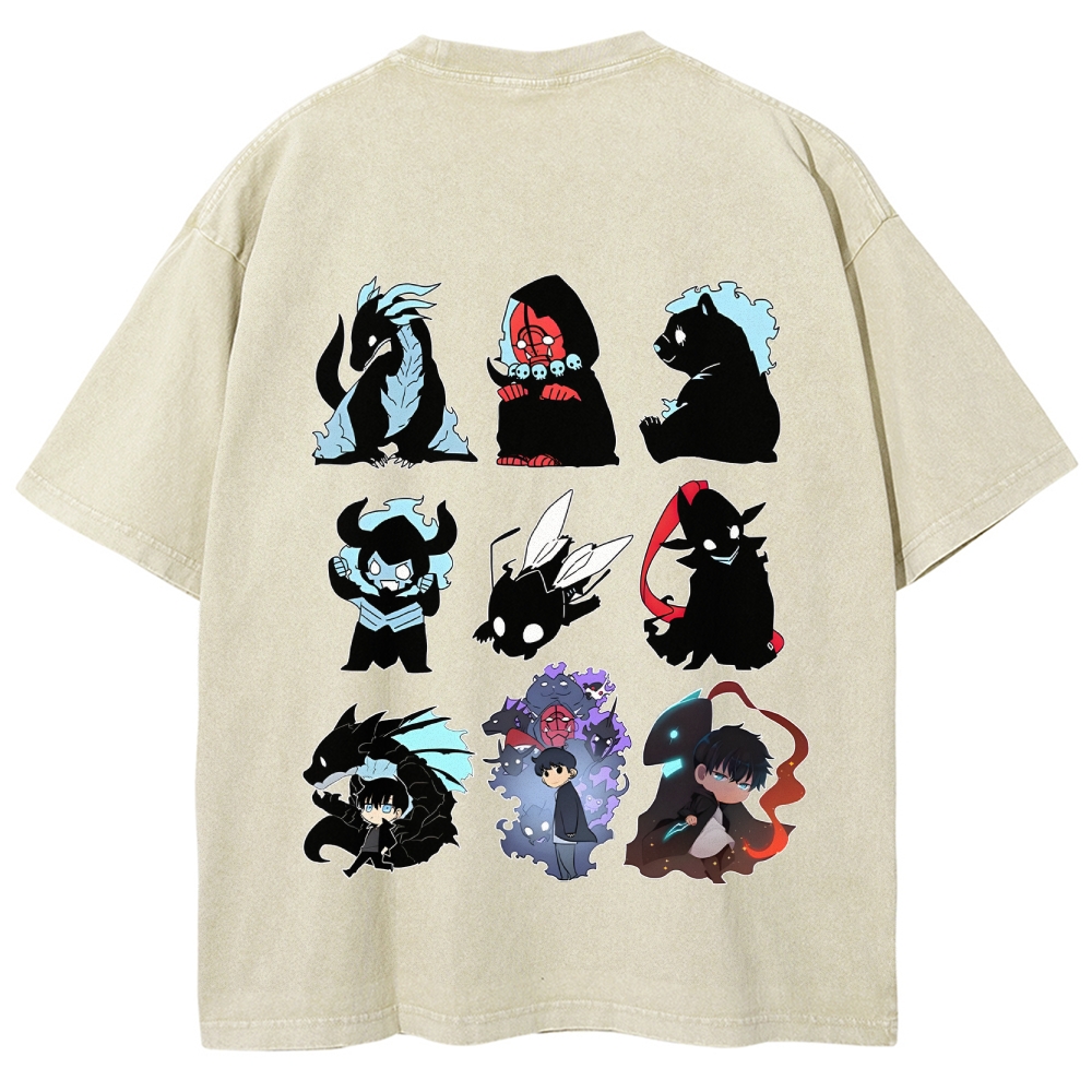 Unisex Anime Inspired Vintage T-Shirt