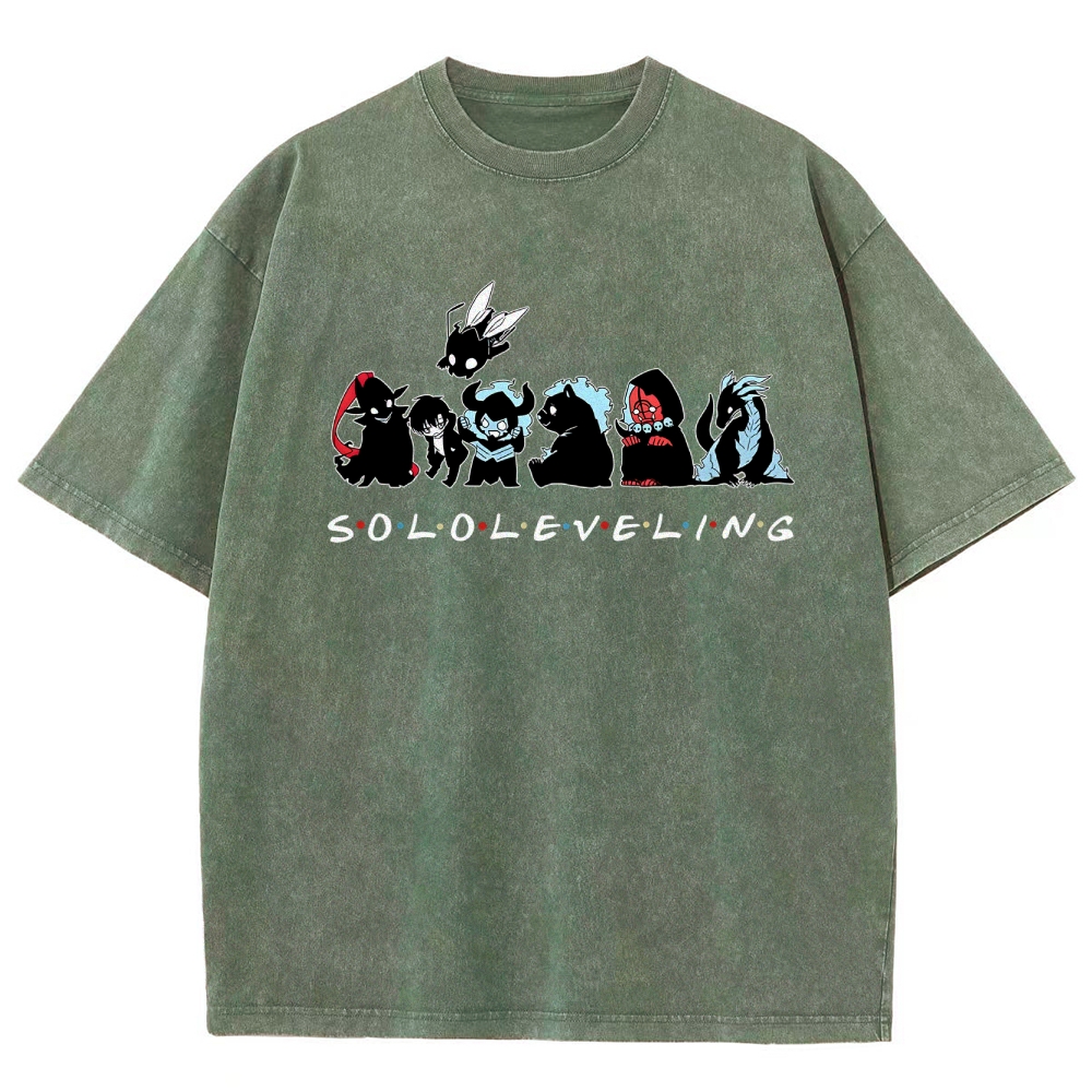 Unisex Anime Inspired Vintage T-Shirt