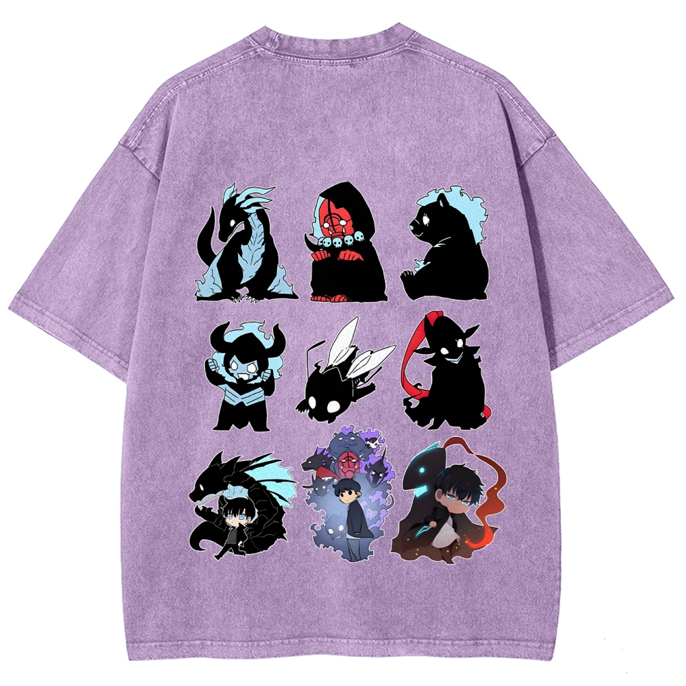 Unisex Anime Inspired Vintage T-Shirt