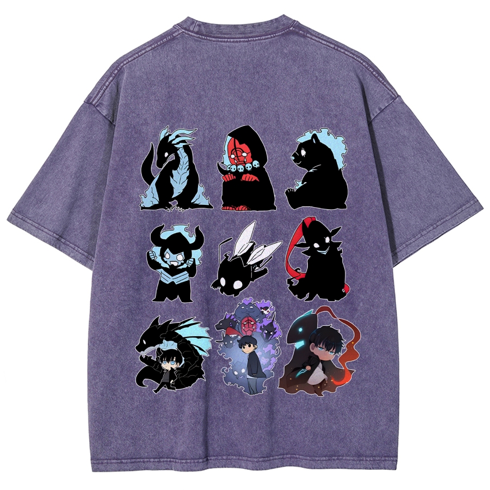 Unisex Anime Inspired Vintage T-Shirt