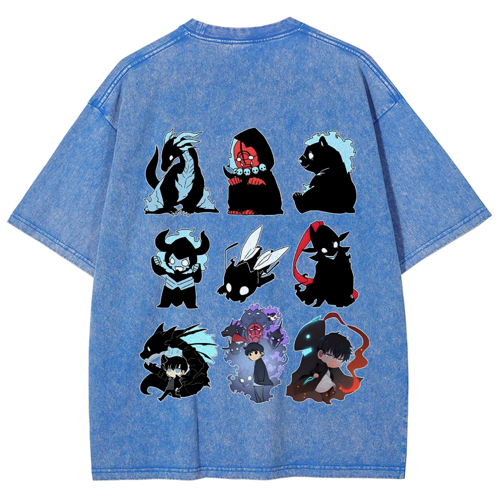 Unisex Anime Inspired Vintage T-Shirt