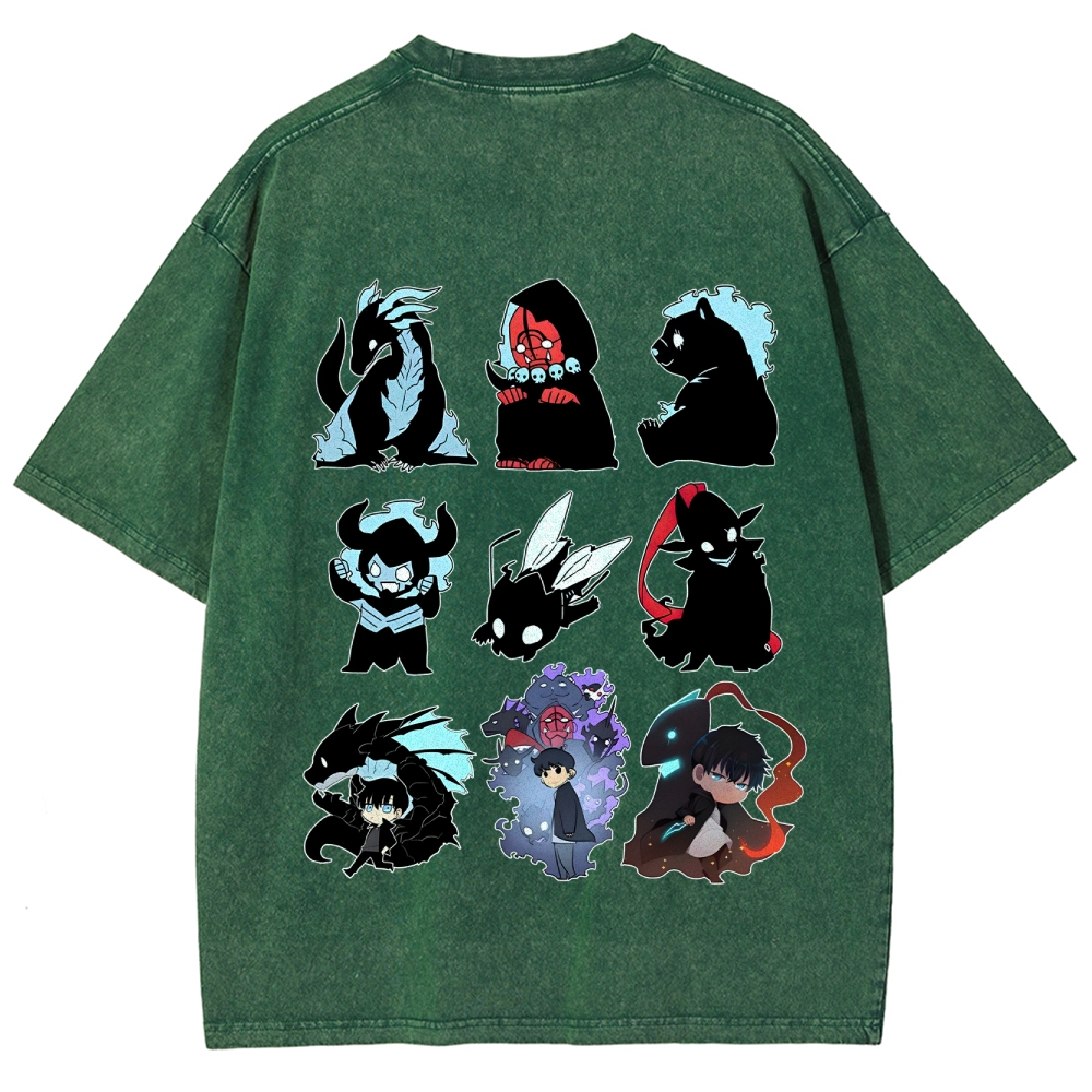 Unisex Anime Inspired Vintage T-Shirt