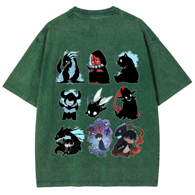 Unisex Anime Inspired Vintage T-Shirt