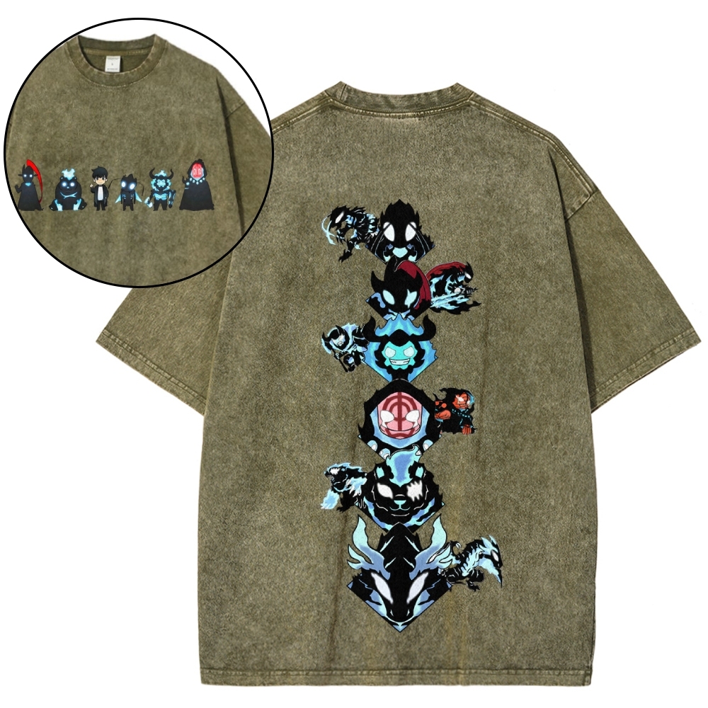 Unisex Anime Inspired Vintage T-Shirt