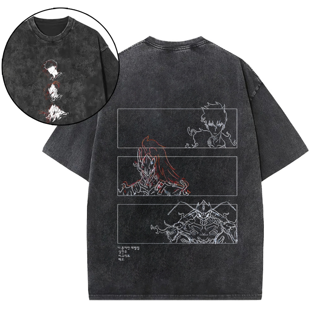 Unisex Anime Inspired Vintage T-Shirt