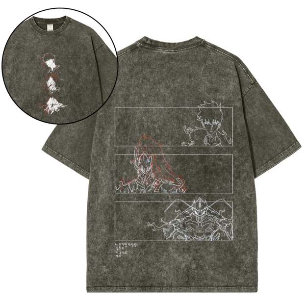 Unisex Anime Inspired Vintage T-Shirt