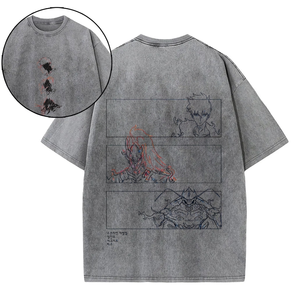 Unisex Anime Inspired Vintage T-Shirt