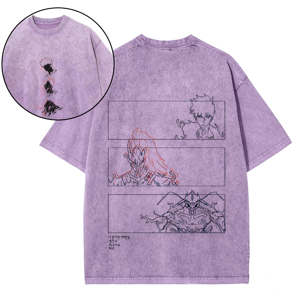 Unisex Anime Inspired Vintage T-Shirt