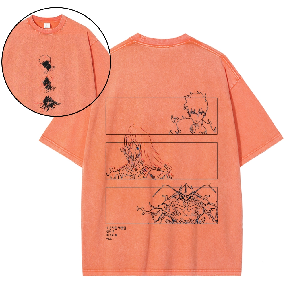 Unisex Anime Inspired Vintage T-Shirt