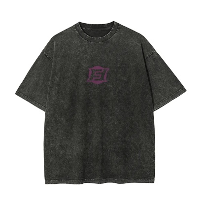 Dragon Ball Super Frieza Black Oversize Washed Tee