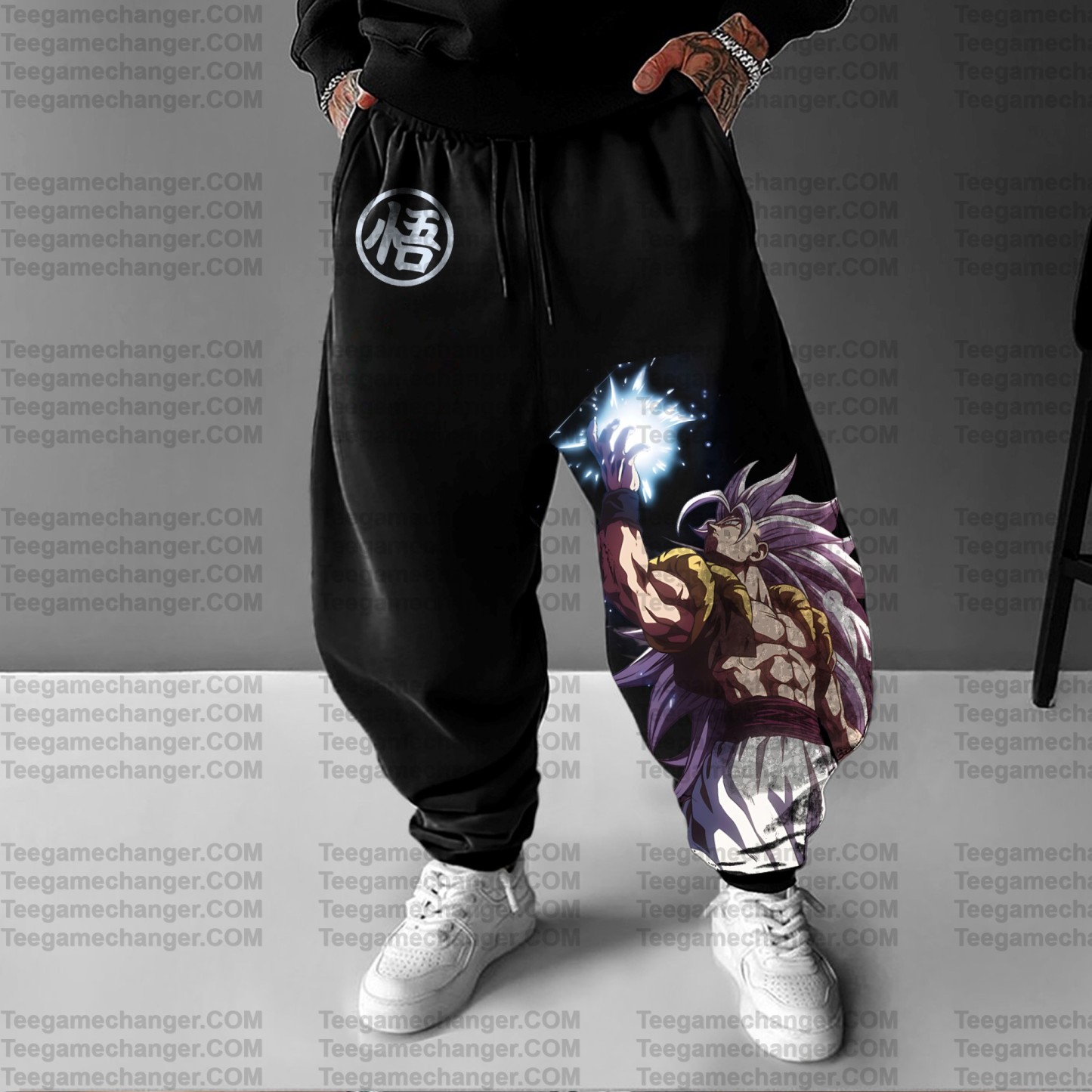 Unisex Anime Inspired Vintage Pants丨Demon Slayer X Pokémon