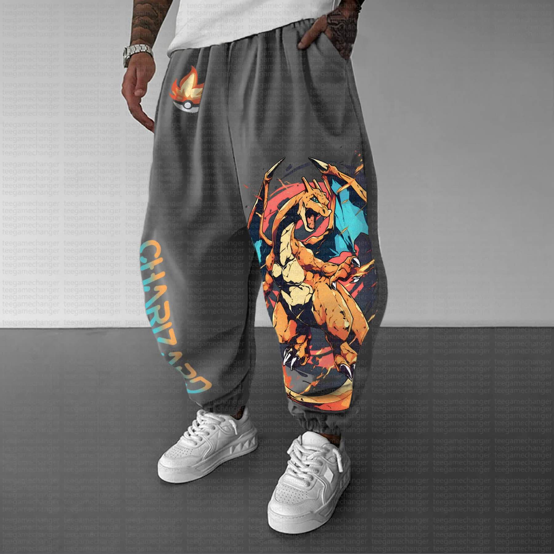 Unisex “Pokémon” Casual Anime Streetwear Pants