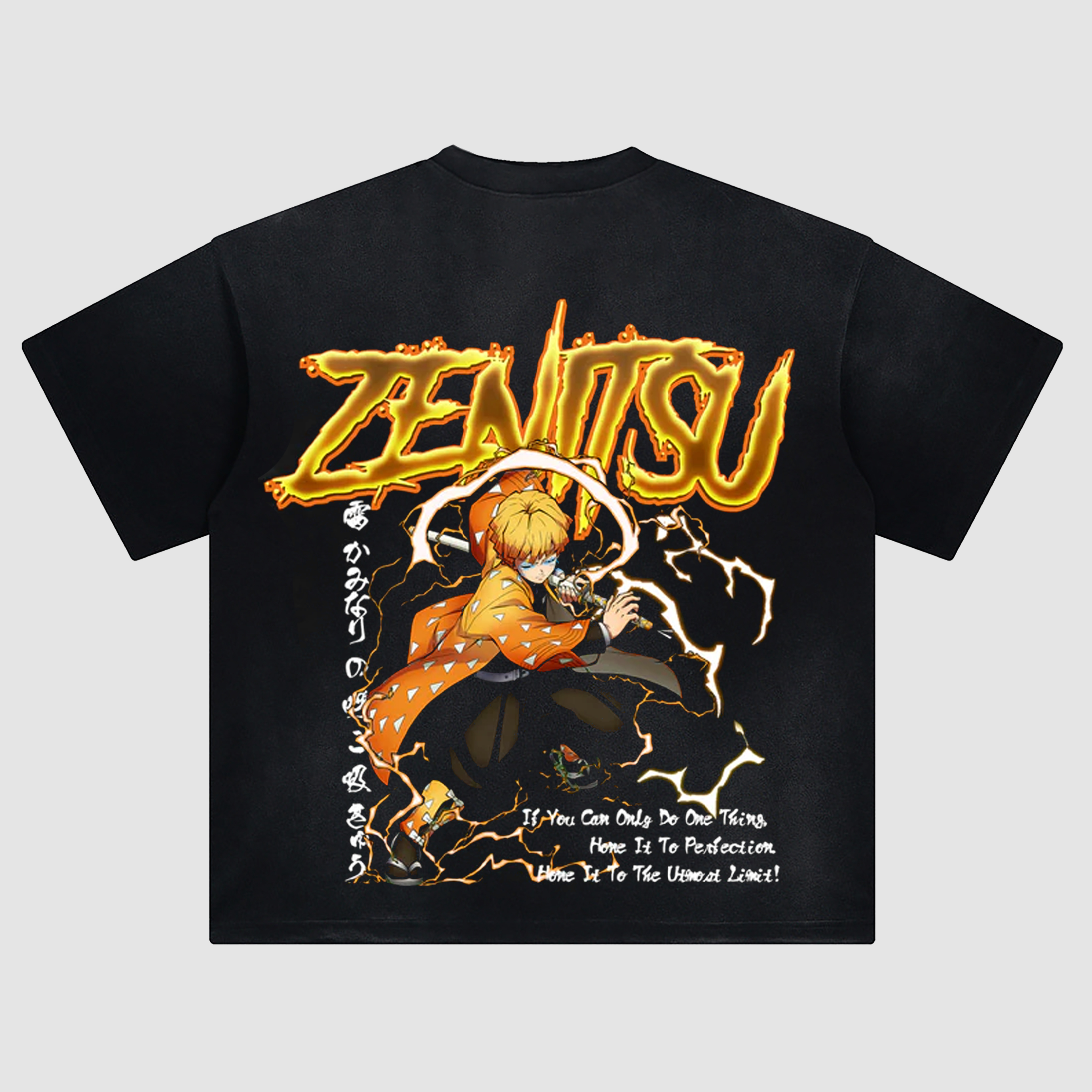 Unisex Fit ANIME Washed T-Shirt