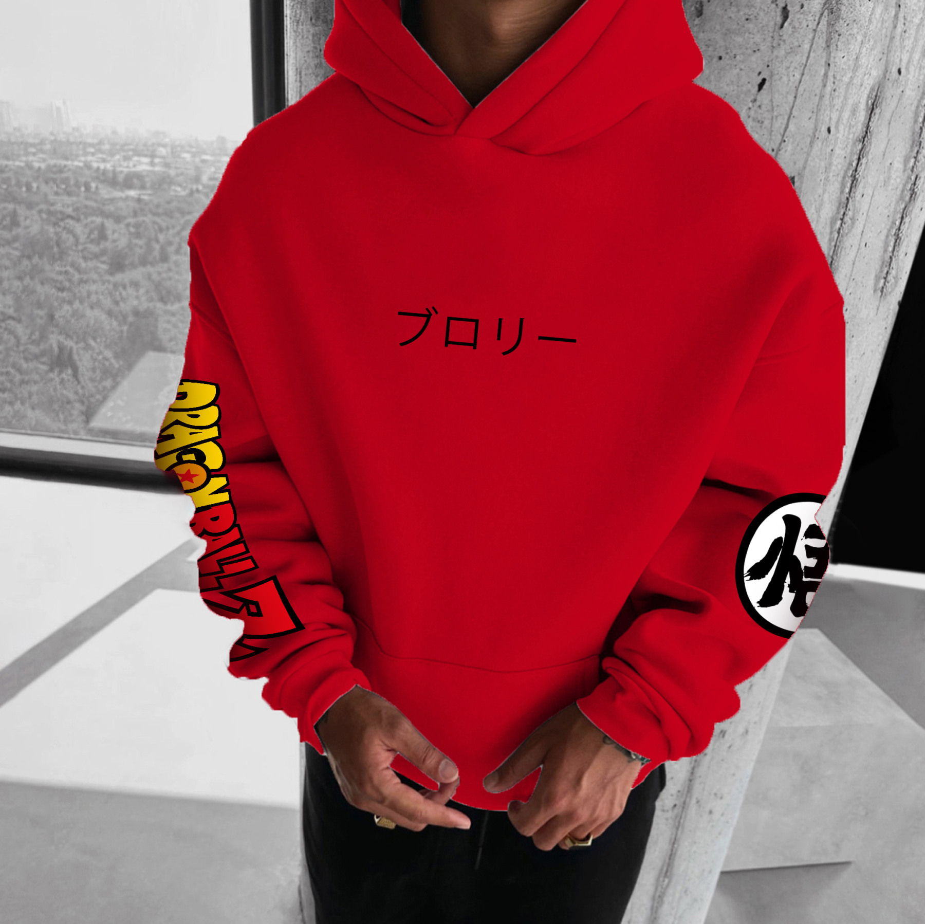 Unisex Anime Graphic Streetwear Vintage Hoodie