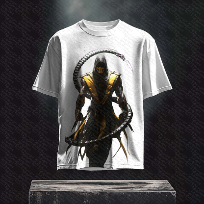 Unisex  Inspired Vintage  T-Shirt丨 Mortal Kombat