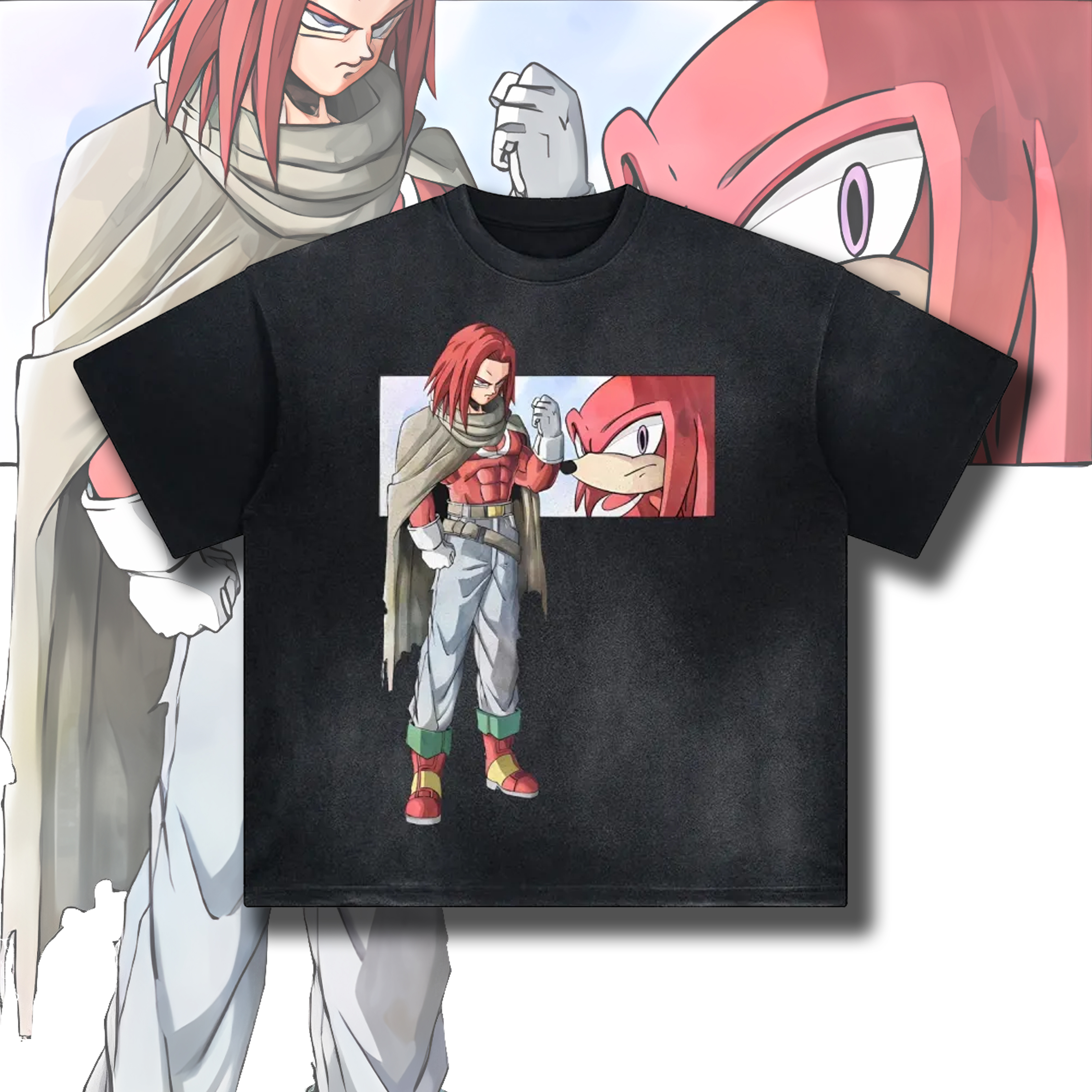 Unisex Anime Inspired Vintage T-Shirt
