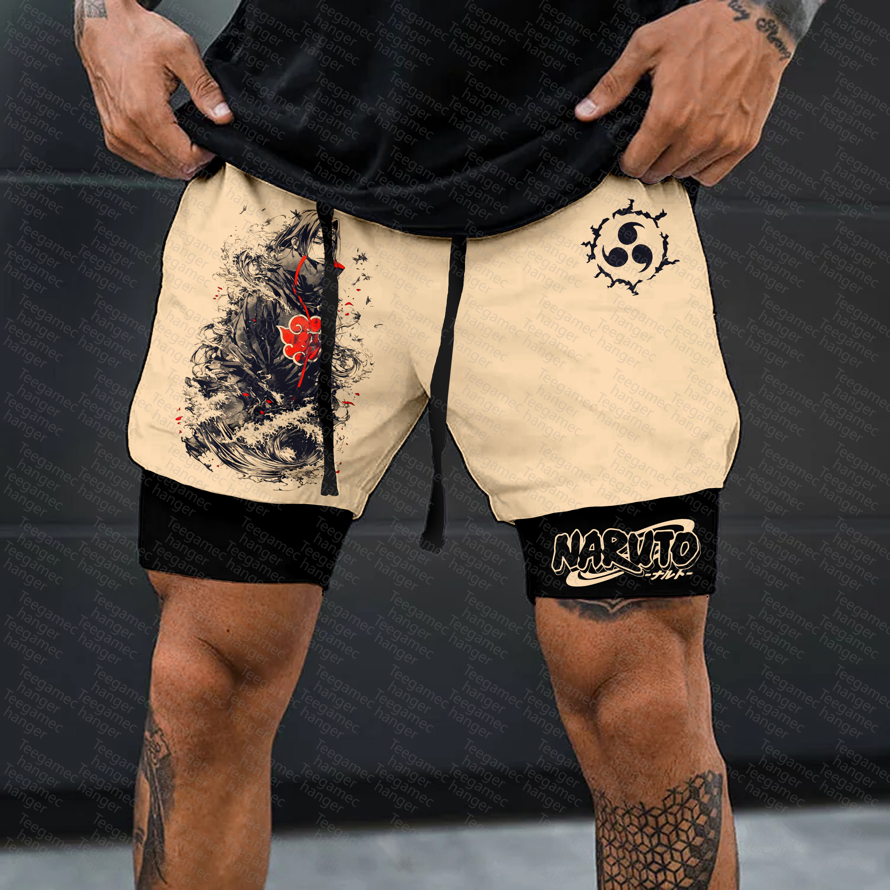 Unisex  “NARUTO” Casual Anime Streetwear Shorts