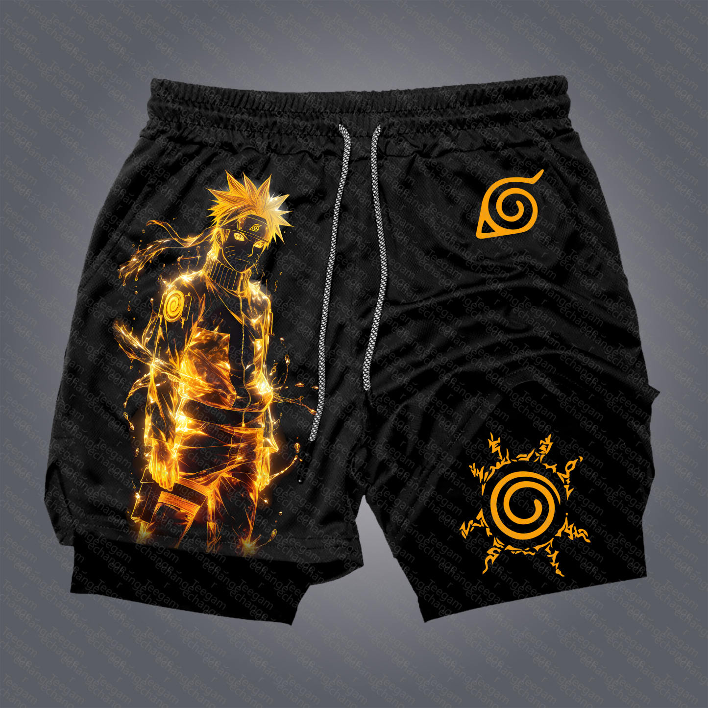 Unisex Casual Anime Streetwear Shorts