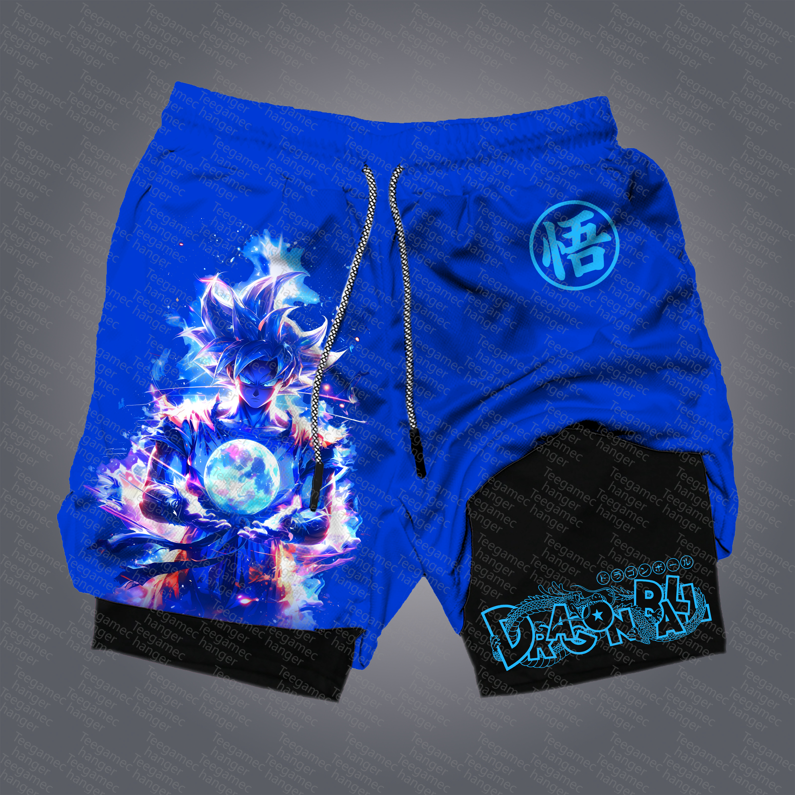 Unisex  Casual Anime Streetwear Shorts