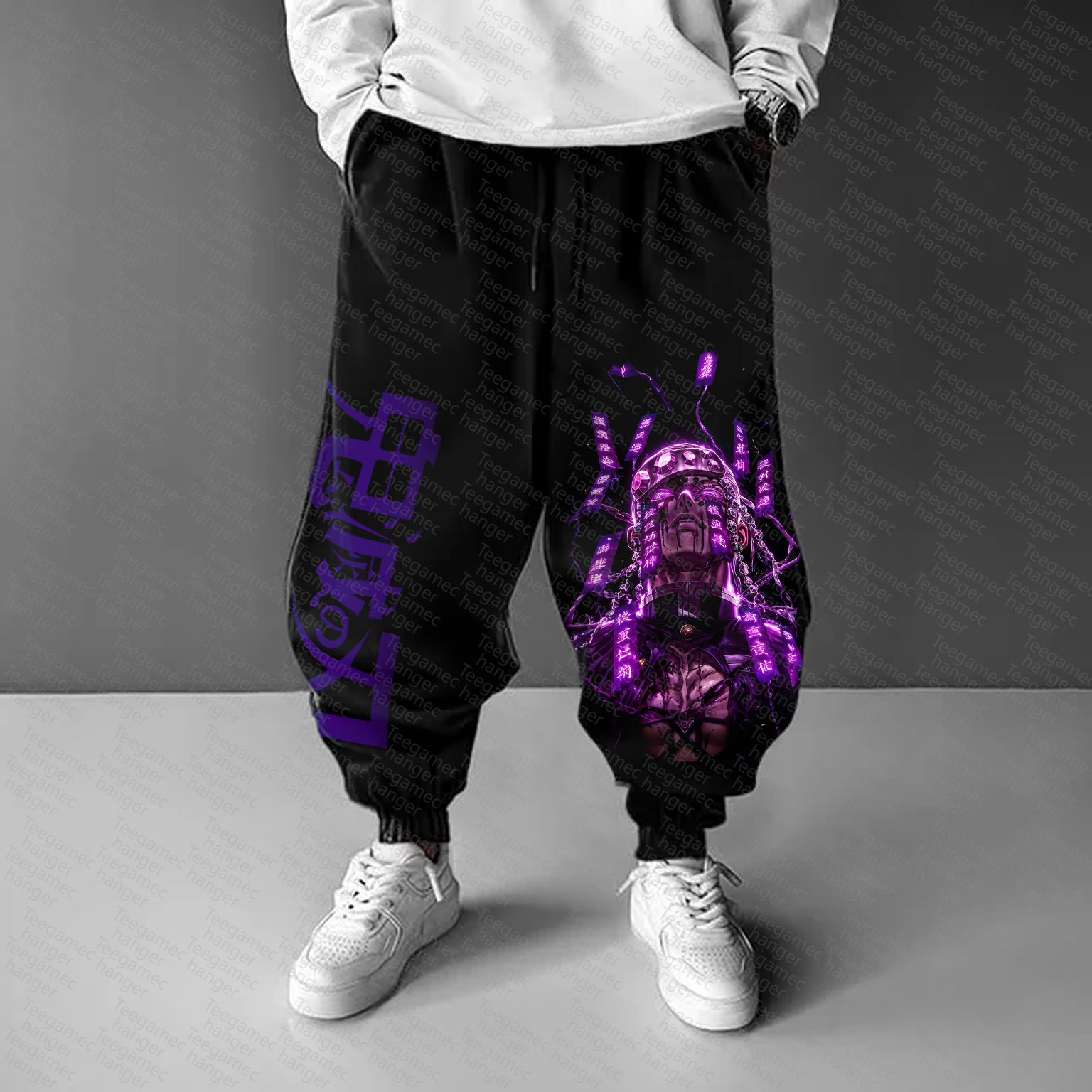 Unisex  Casual Anime Streetwear Pants