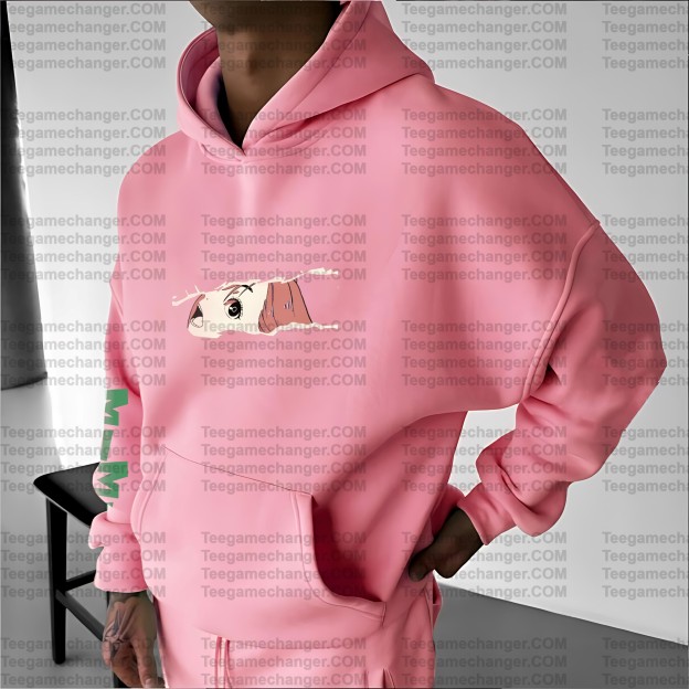 Unisex Anime Print  Casual Oversized Hoodie