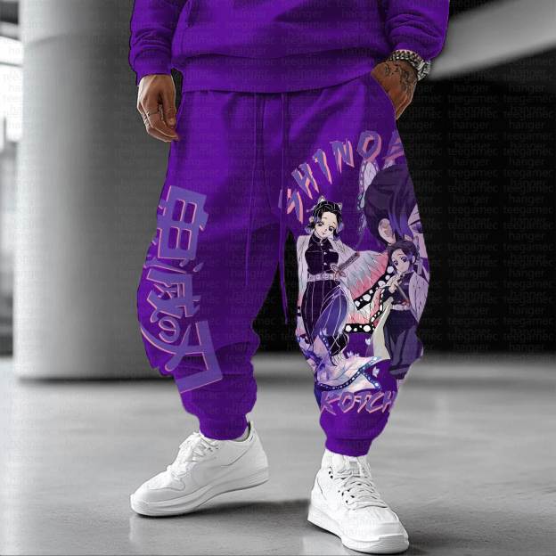 Unisex Anime Inspired Vintage Pants丨Demon Slayer