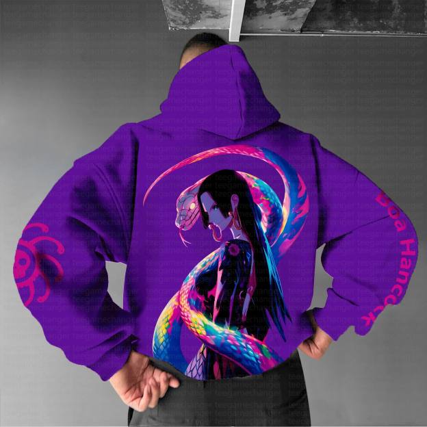 Unisex Anime Graphic Streetwear Vintage Hoodie丨One Piece