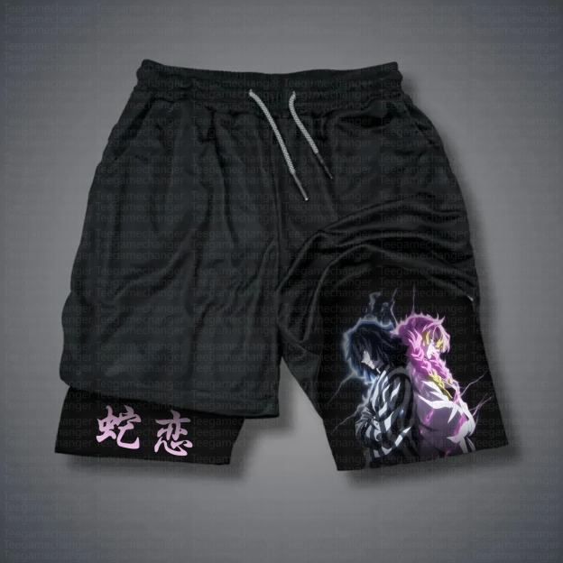 Unisex Casual Anime Streetwear Shorts 丨Demon Slayer