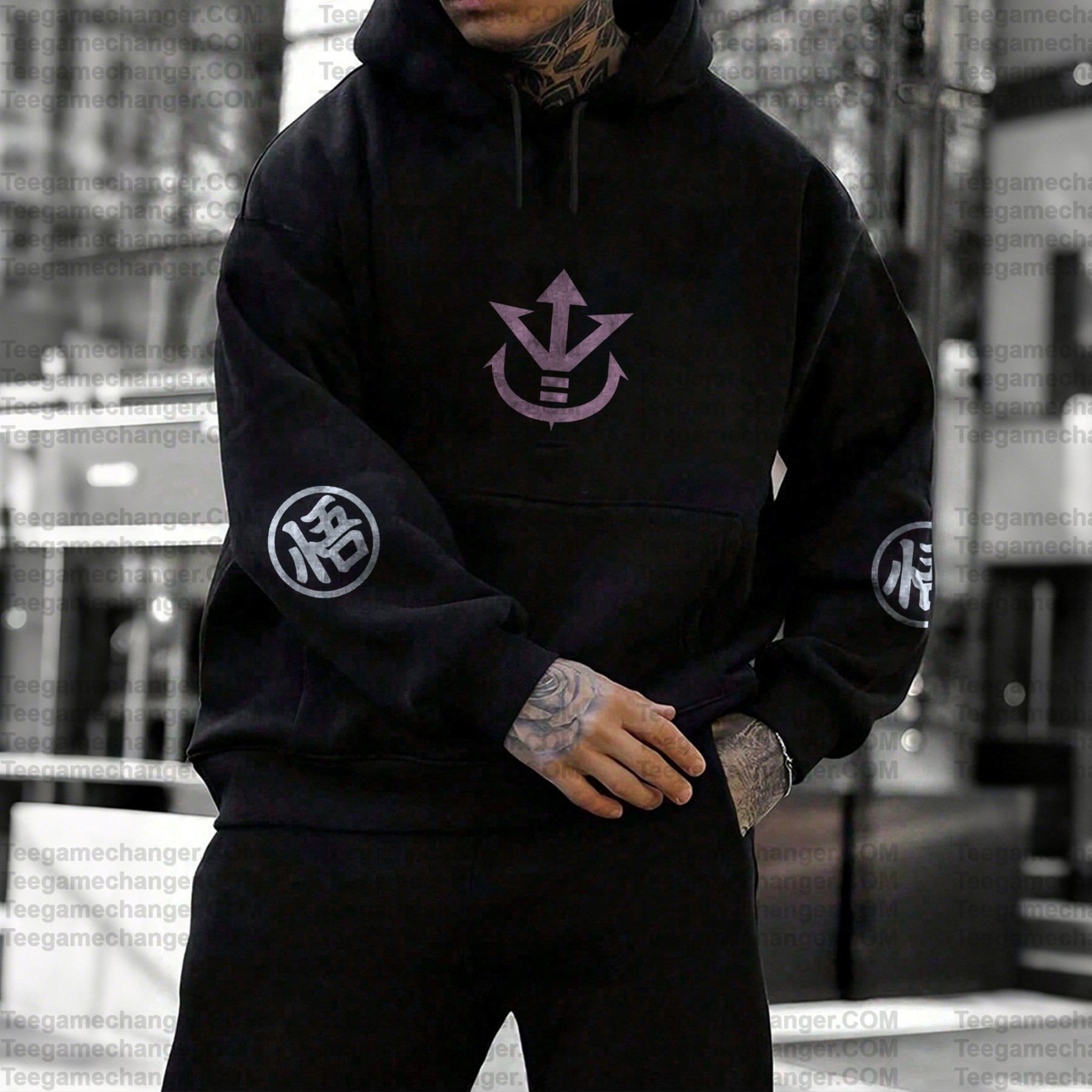 Unisex Anime Graphic Streetwear Vintage Hoodie