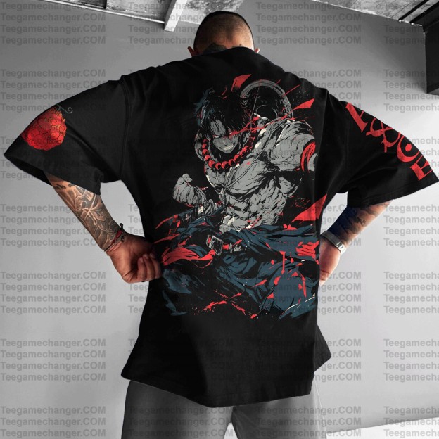 Unisex Anime Series Casual T-shirt