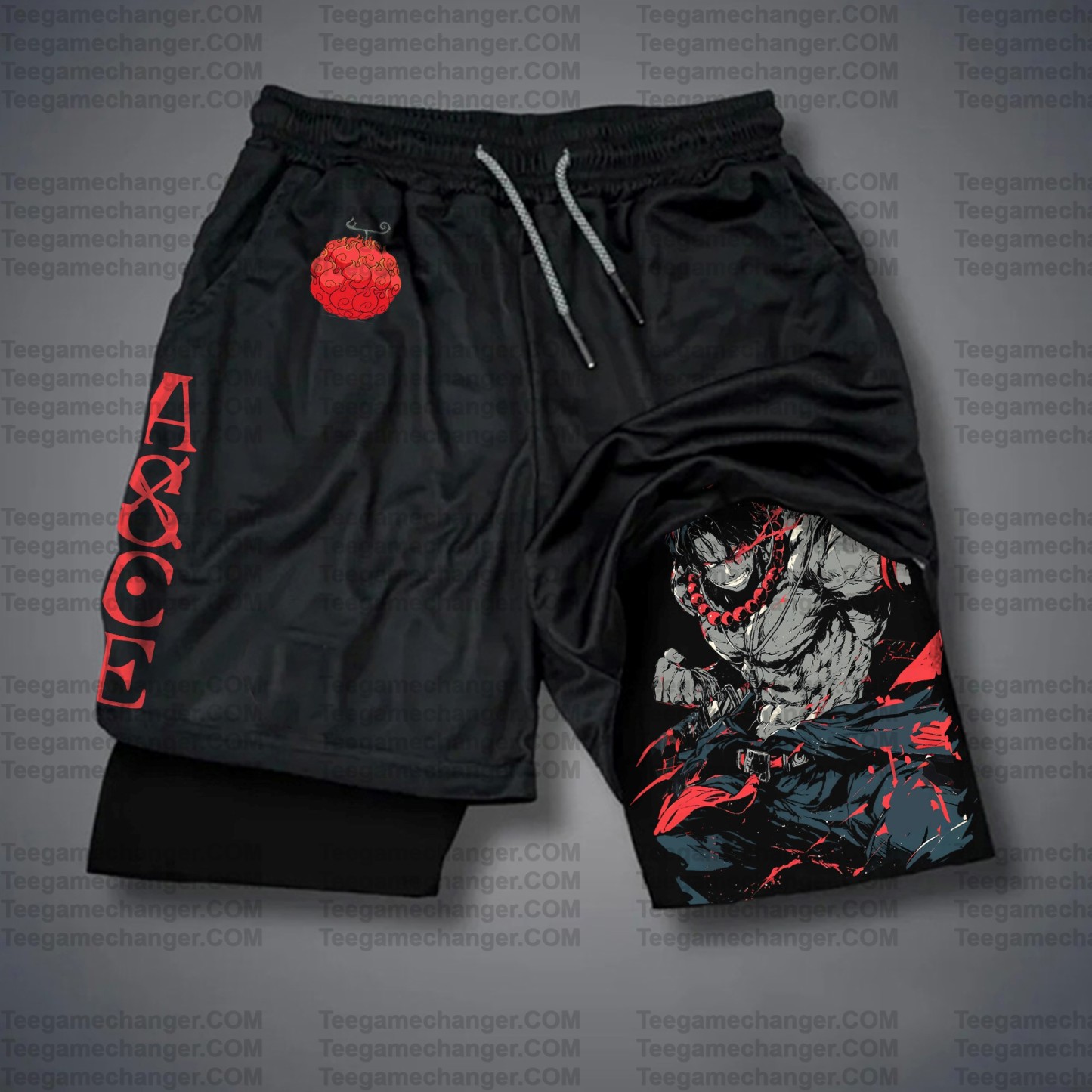 Unisex One Piece Anime Shorts