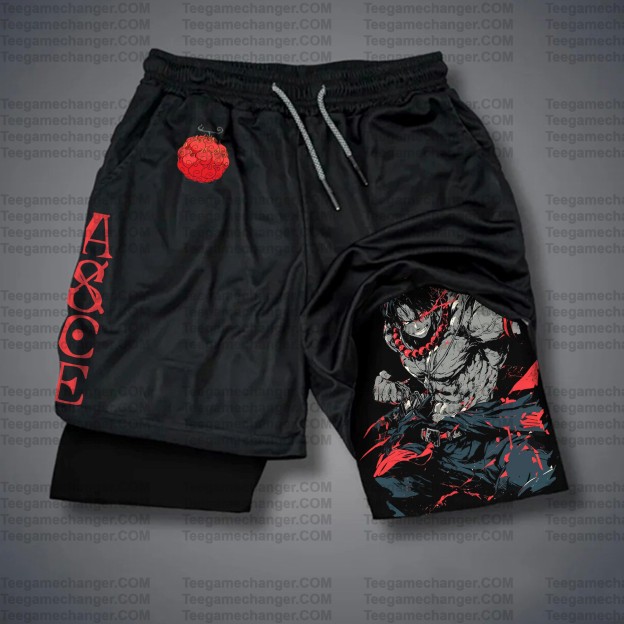 Unisex One Piece Anime Shorts