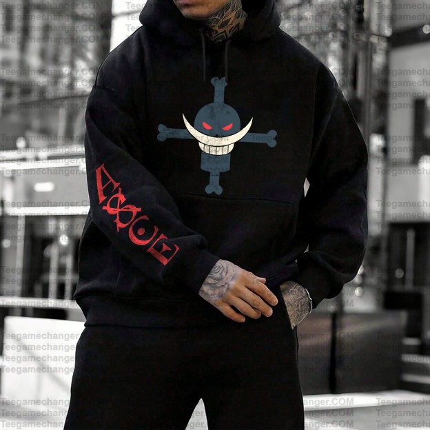 Unisex Anime Print  Casual Oversized Hoodie