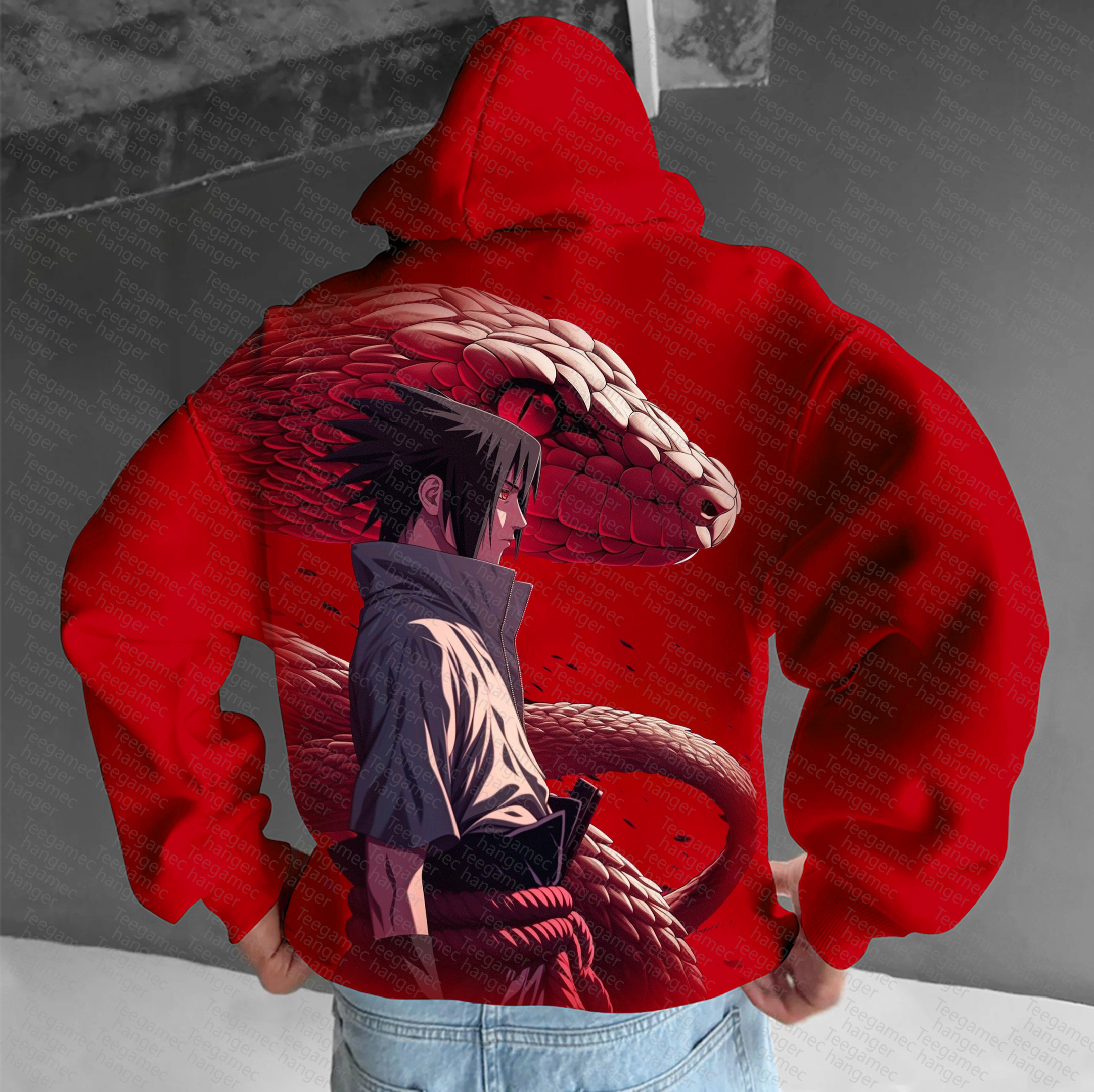 Unisex “NARUTO” Anime Graphic Streetwear Vintage Hoodie