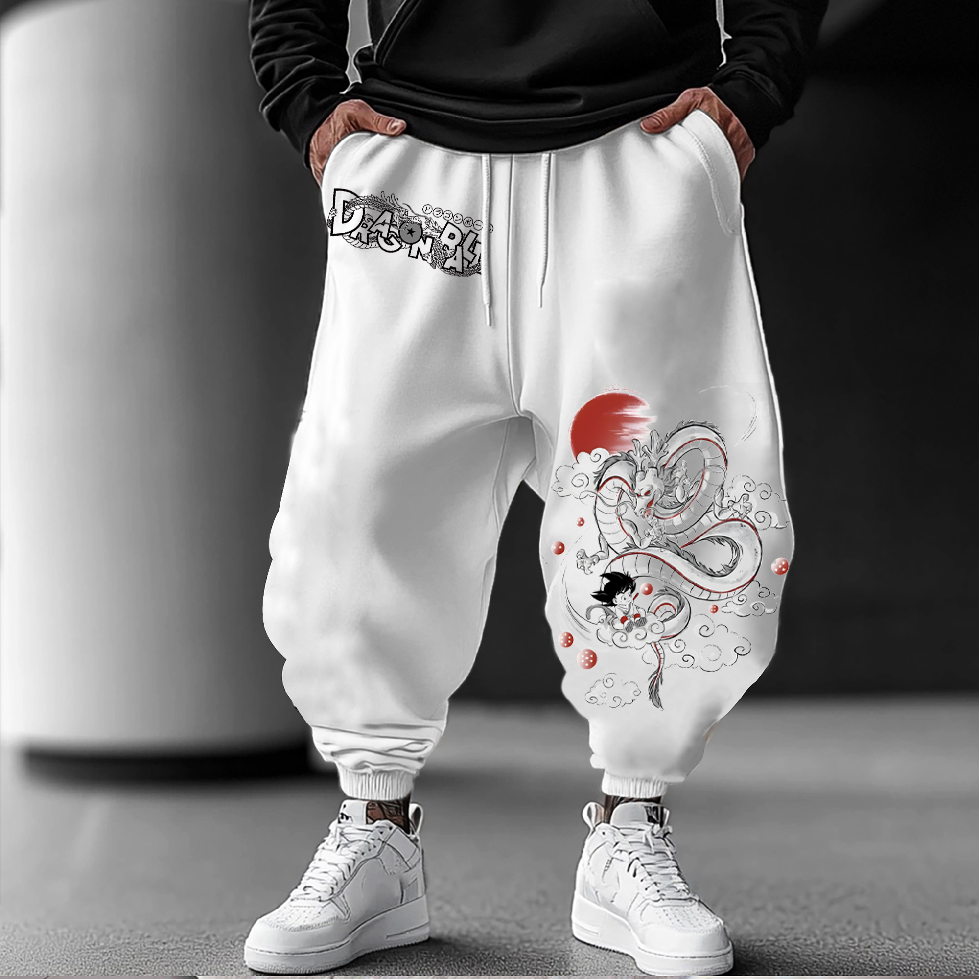 Unisex Casual Anime Streetwear Pants