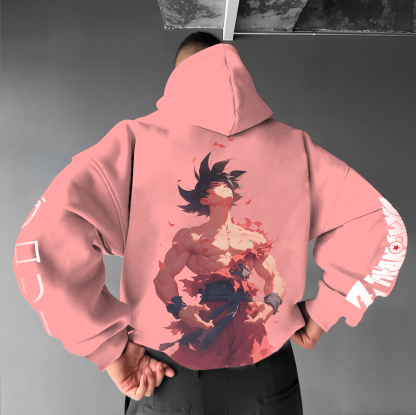 Unisex “Dragonball” Anime Graphic Streetwear Vintage Hoodie