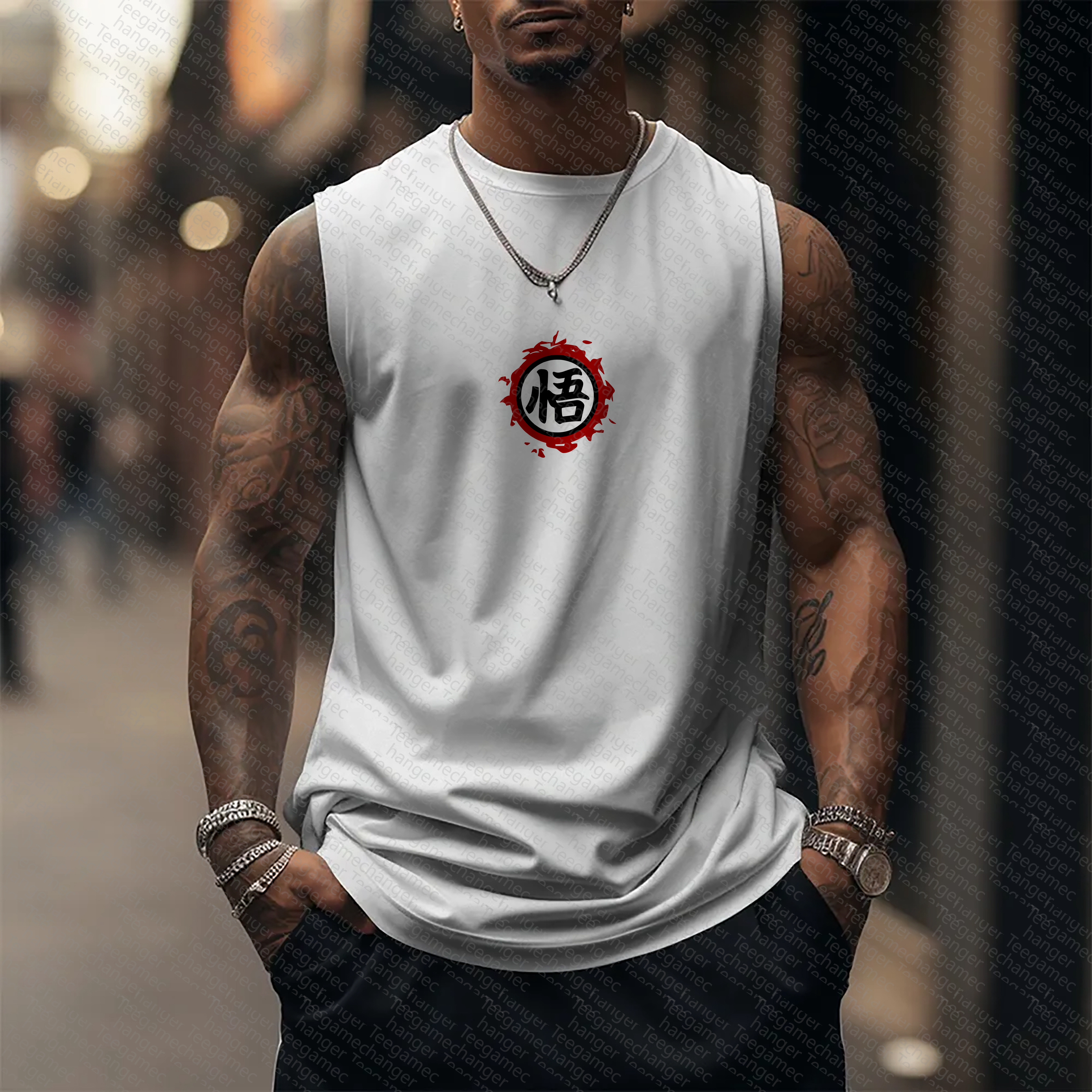 Unisex  “Drangon Ball” Casual Anime  Tank Top