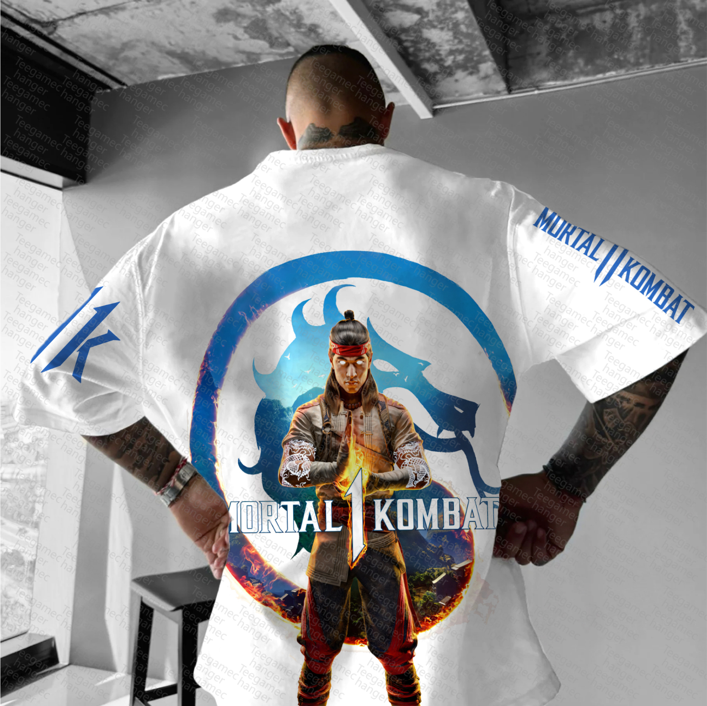 Unisex Mortal Kombat Inspired Vintage T-Shirt