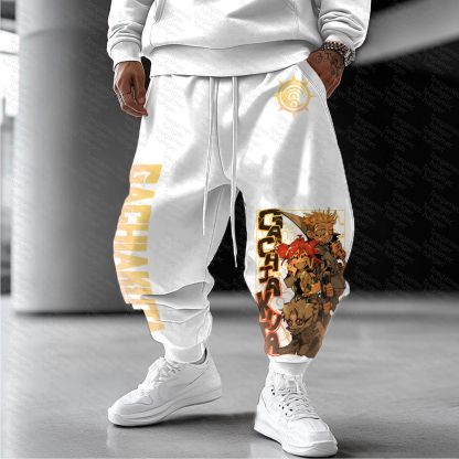 Unisex  “GACHIAKUTA” Casual Anime Streetwear Pants
