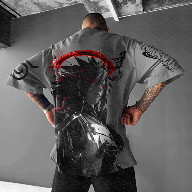 Unisex Anime Inspired Vintage T-Shirt