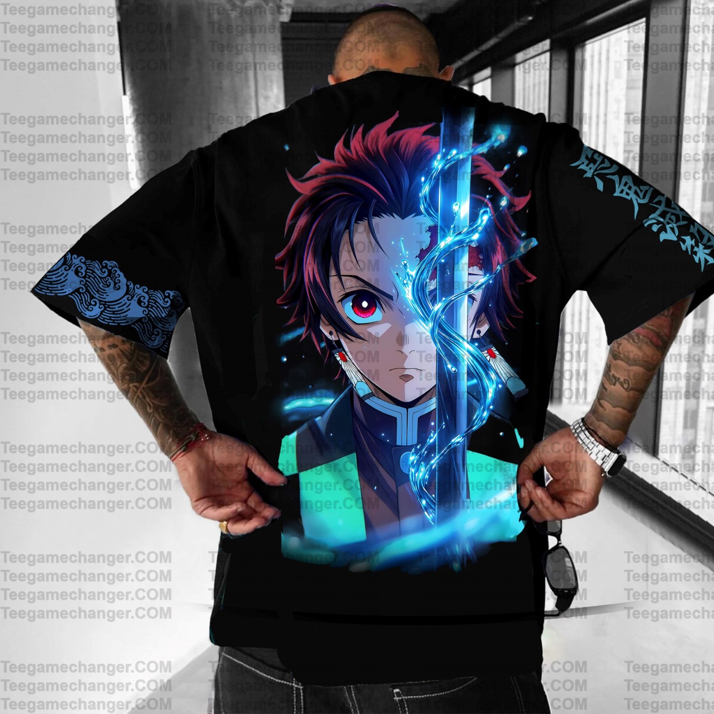 Unisex Anime Inspired Vintage T-Shirt | Demon slayer
