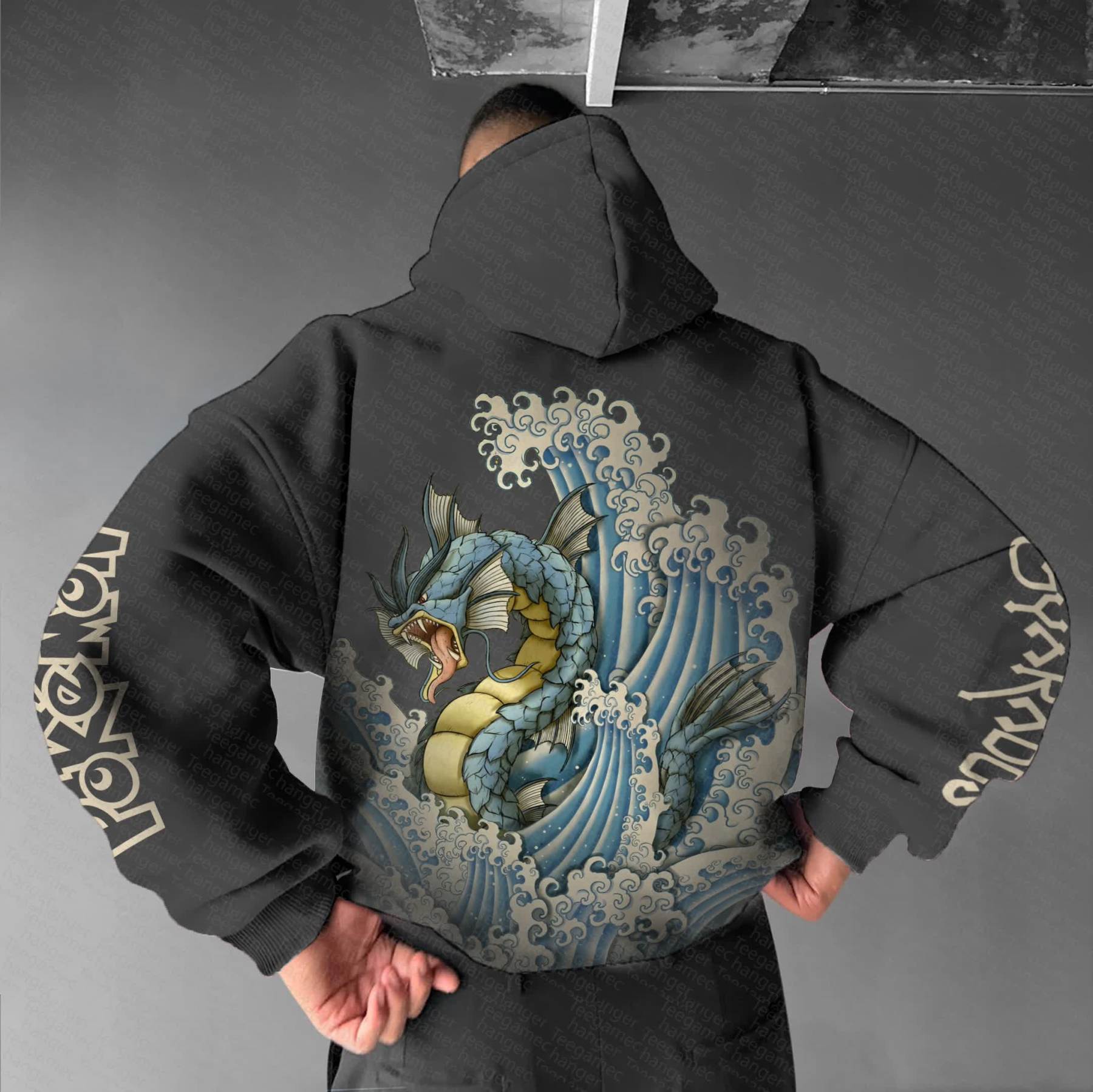 Unisex “Pokémon” Anime Graphic Streetwear Vintage Hoodie