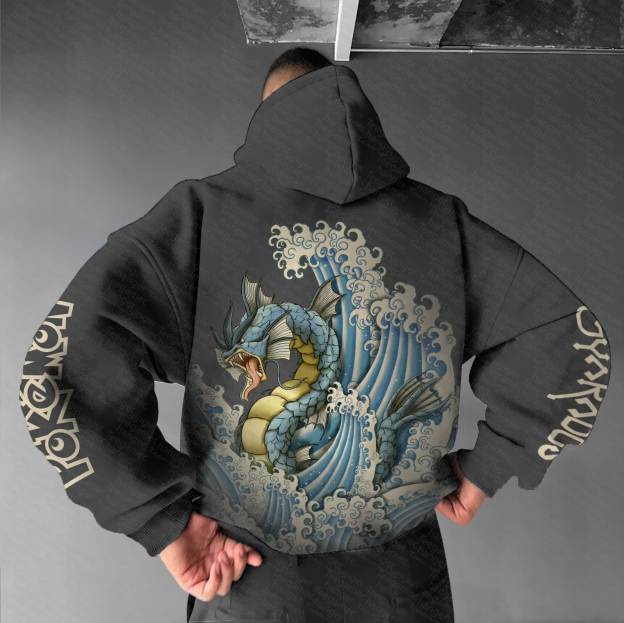Unisex “Pokémon” Anime Graphic Streetwear Vintage Hoodie