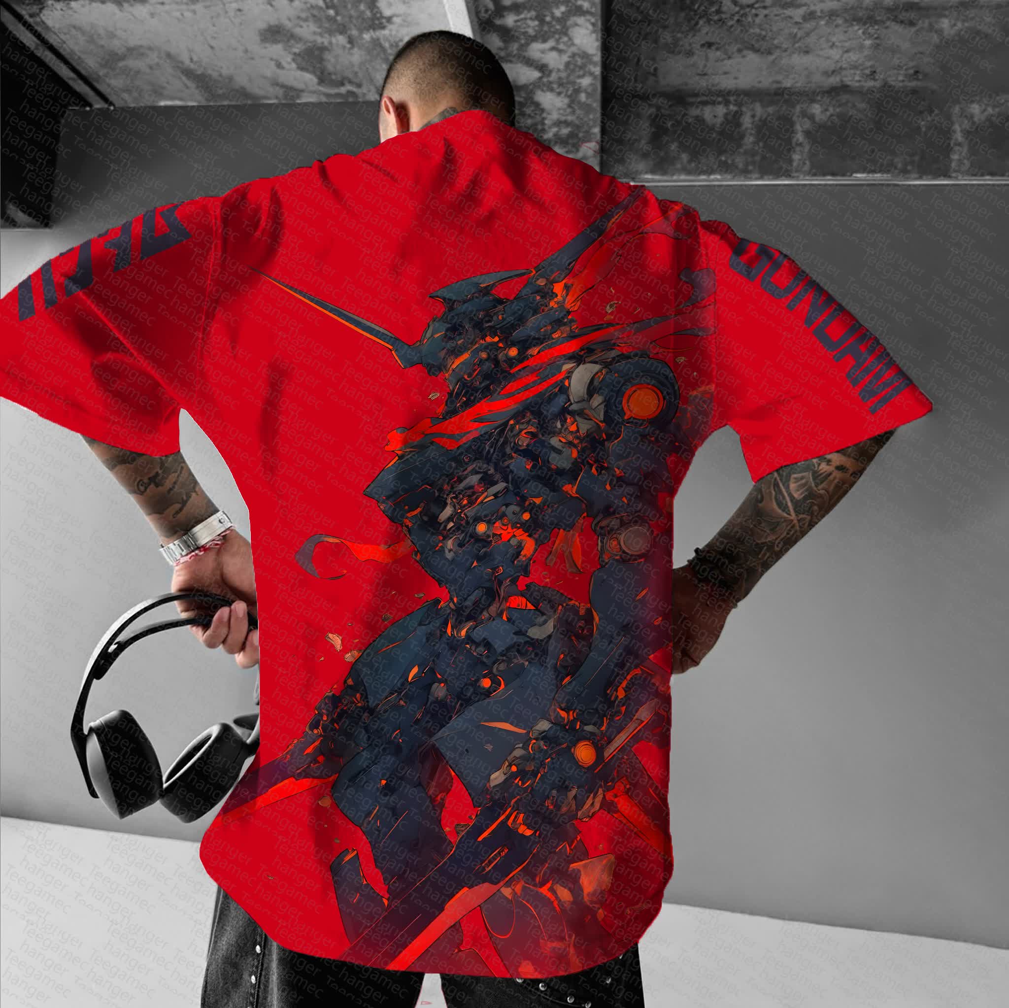Unisex  "Gundam Series" Anime Inspired Vintage T-Shirt