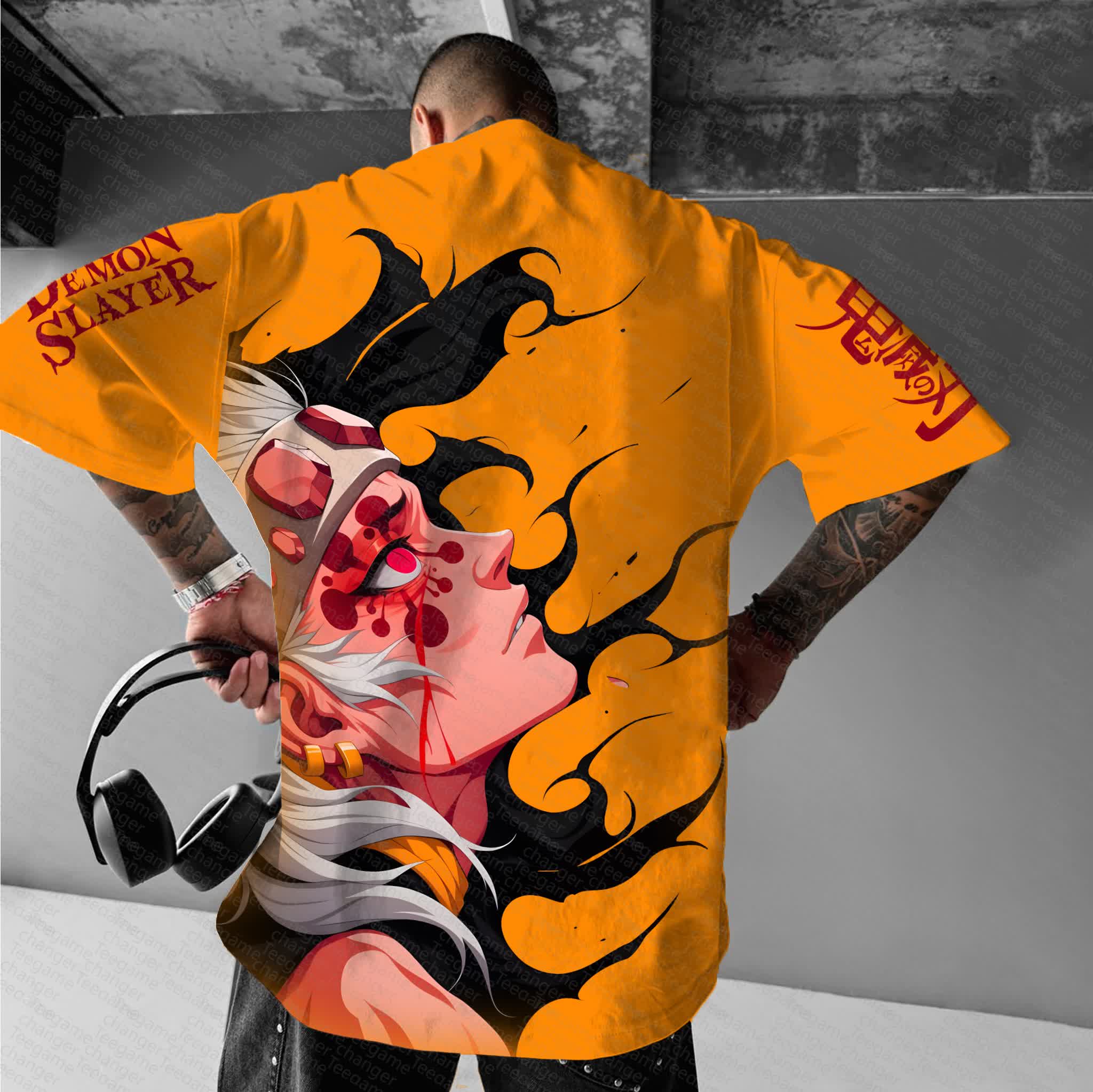 Unisex  "Demon Slayer" Anime Inspired Vintage T-Shirt