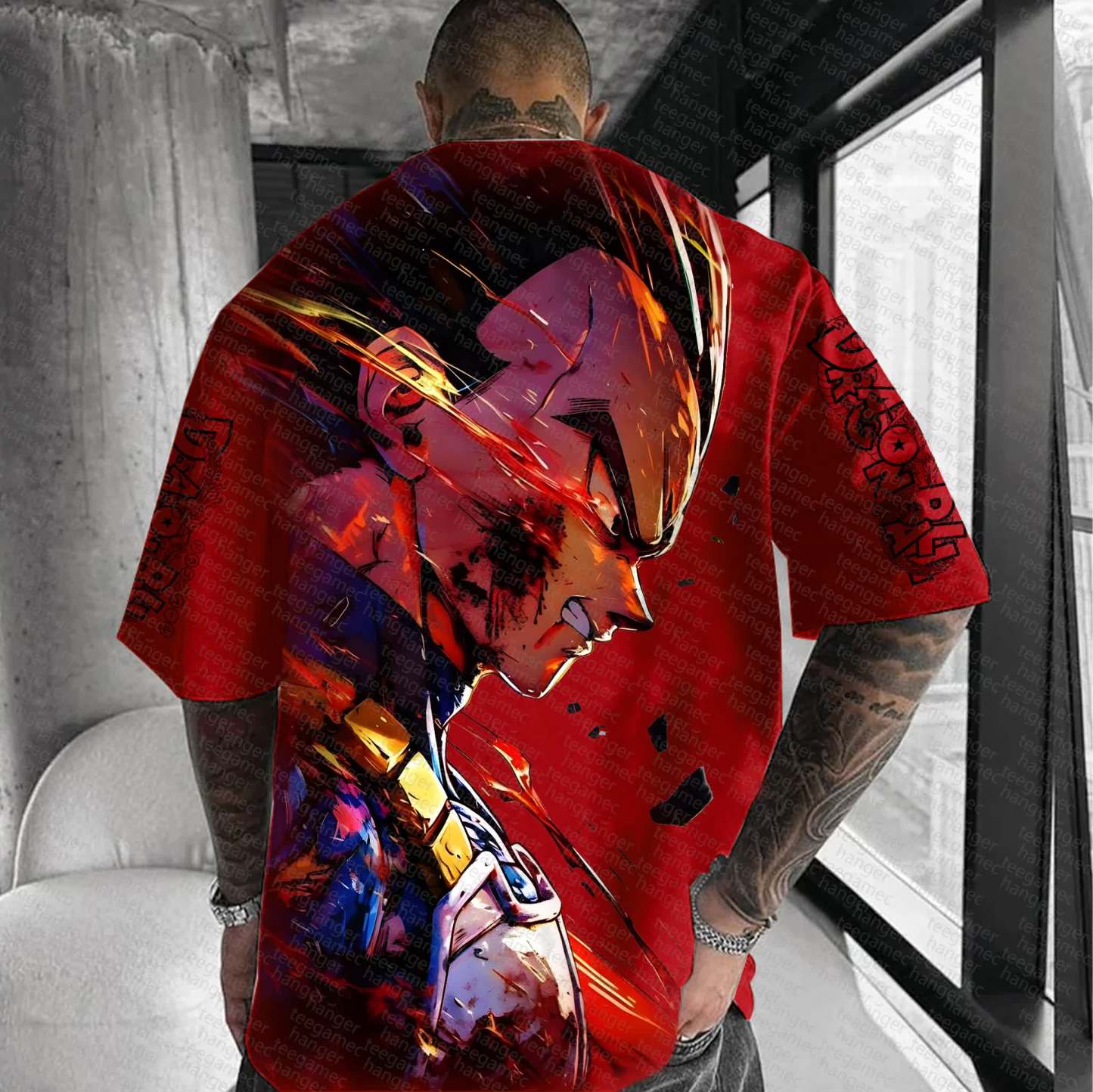 Unisex Anime Inspired Vintage T-Shirt