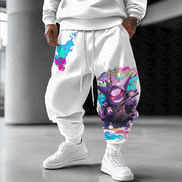 Unisex  “Pokémon” Casual Anime Streetwear Pant