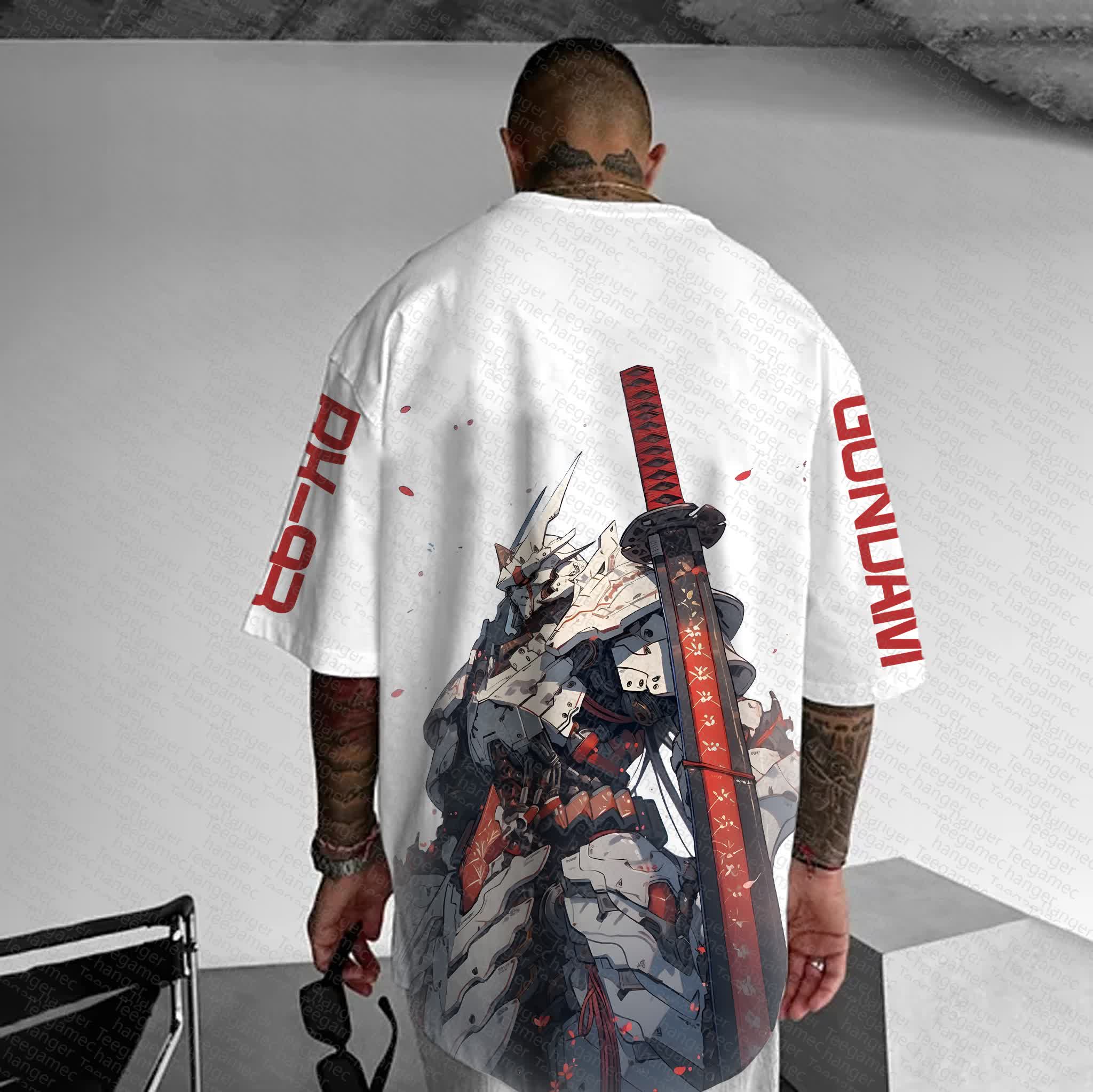 Unisex  "Gundam Series" Anime Inspired Vintage T-Shirt